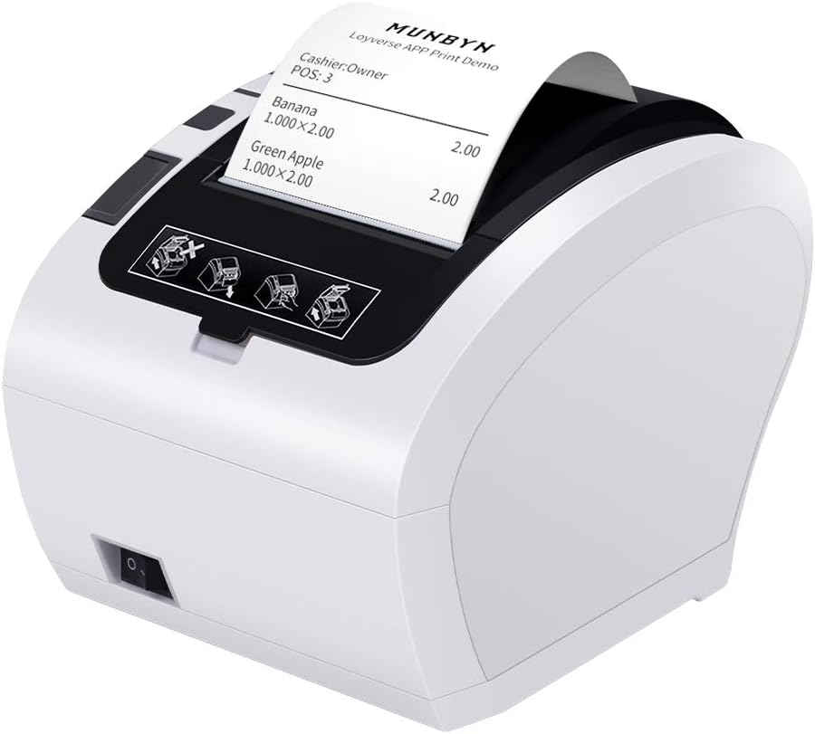 MUNBYN 80mm USB + Ethernet
